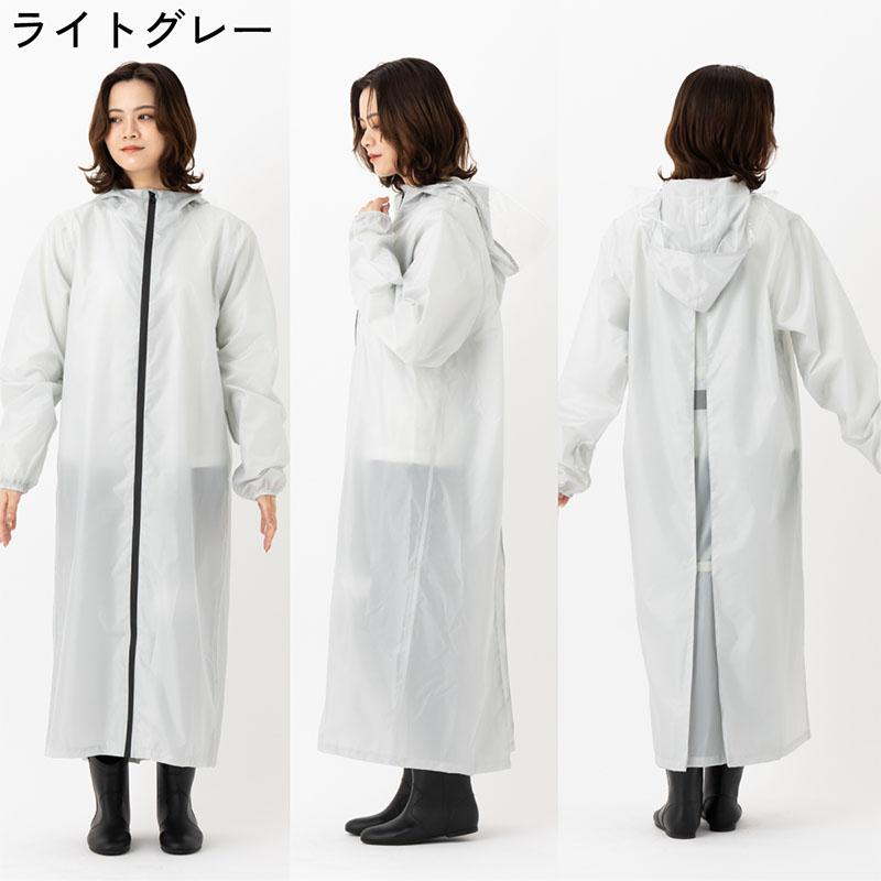 2026年最新版 後ろマチ付き サイクルレインコート 防水 リュック対応