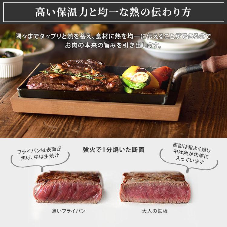 大人の鉄板 鉄板小 蓋付き OTS8100 オークス フタ フライパン 日本製