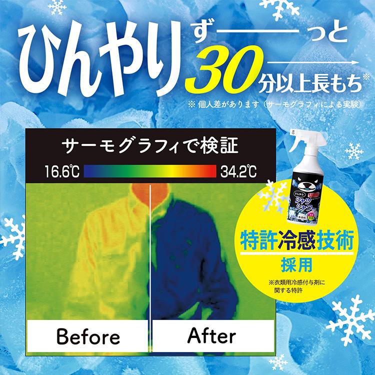 ときわ商会 12本セット ひんやりシャツシャワー ストロング 無香料