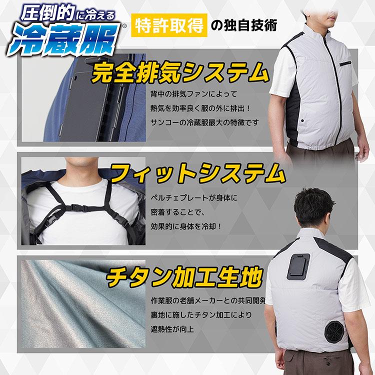 THANKO クーポン発行中 サンコー 圧倒的に冷える「冷蔵服2026」ベスト