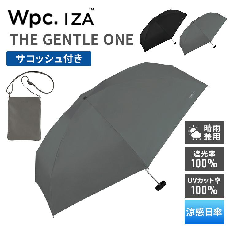 Wpc. Wpc. IZA THE GENTLE ONE 日傘 イーザ 折りたたみ傘 サコッシュ付