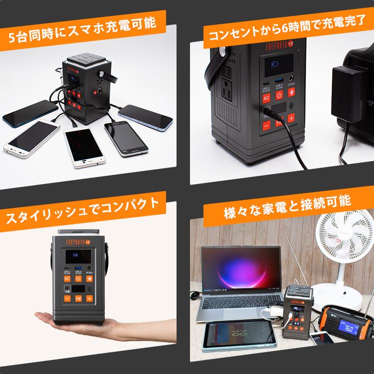 クーポン発行中 Solpa リン酸鉄バッテリー搭載 多機能ポータブル電源