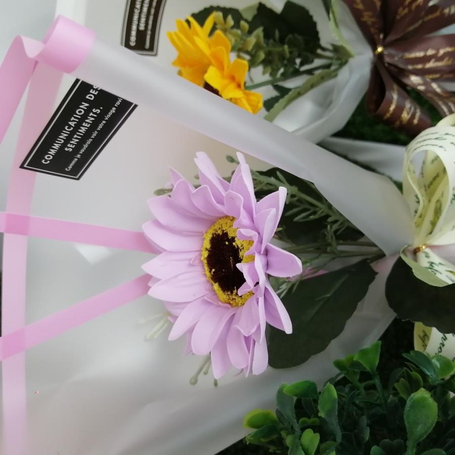 ソープフラワーひまわり1輪束 ちょっとしたプレゼントに元気なひまわり H Binu Hana 通販 Yahoo ショッピング