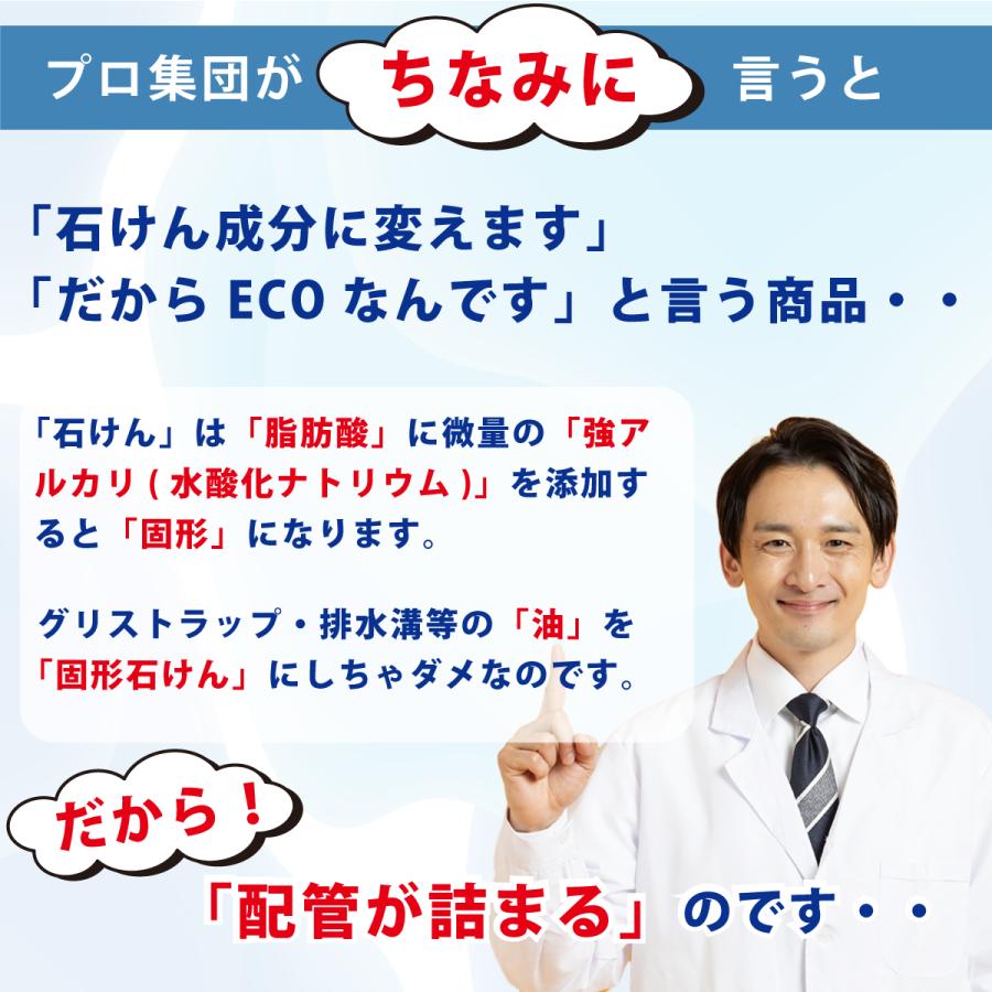 グリストラップ 洗剤 油 処理剤 業務用 ビルピット 洗浄 グリスト・アタック3kg |  | 11
