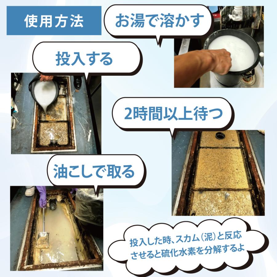 グリストラップ 洗剤 油 処理剤 業務用 ビルピット 洗浄 グリスト・アタック3kg |  | 08