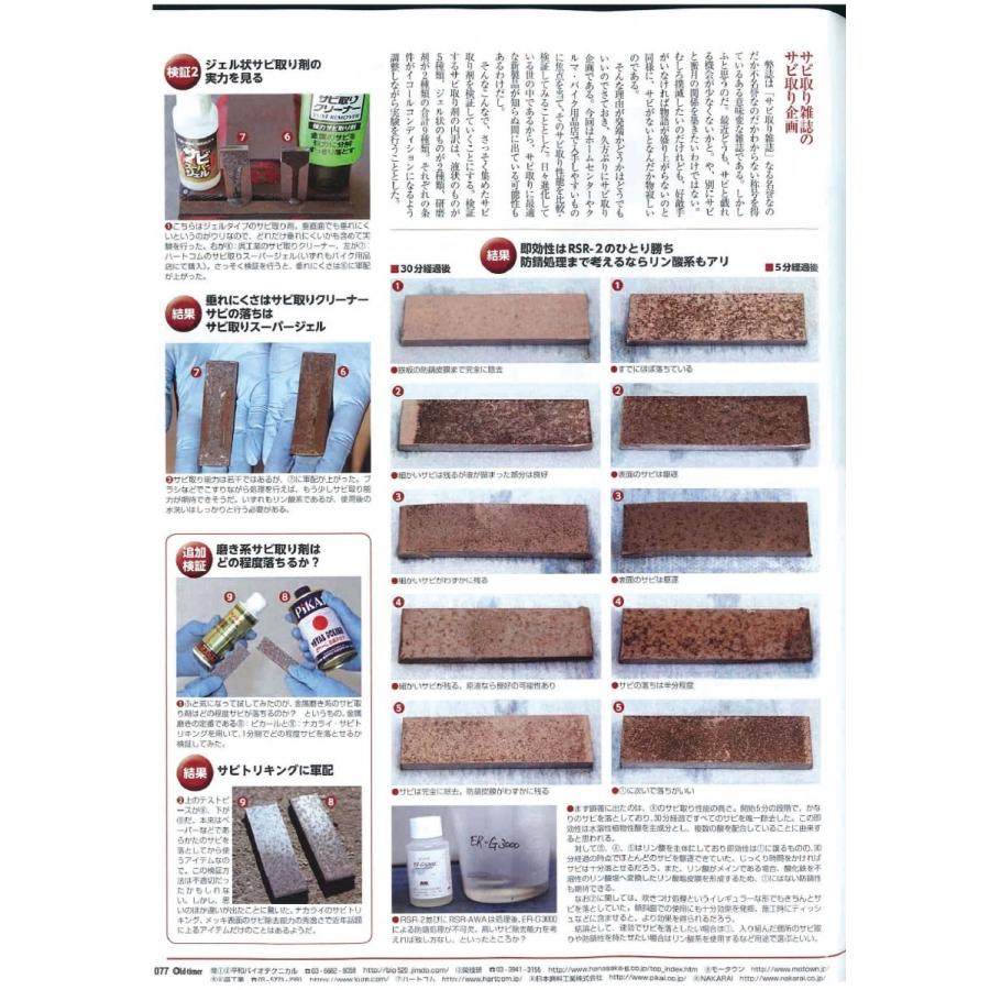 燃料タンク用セット 高速サビ除去剤RSR-2+錆止めER-G3000セット : 平和 