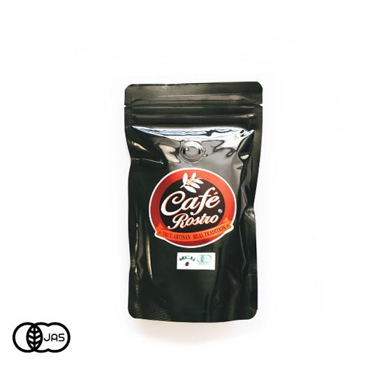 259円 日本限定 有機jas認証 Rostro オリジナルブレンドコーヒー豆 ロストロ 有機珈琲 グアテマラ メキシコ産 100g 常温便