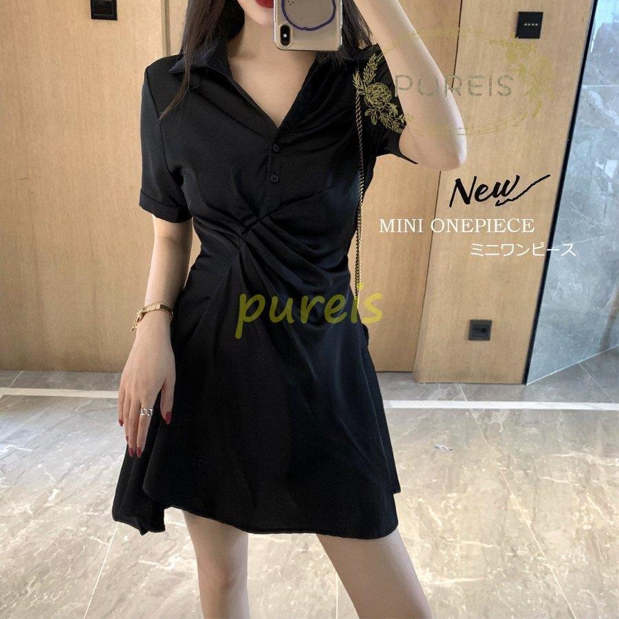 ミニワンピース 半袖 Vネック 夏 サマー 1mpsd9hsjf Www Angoeauchamber Com