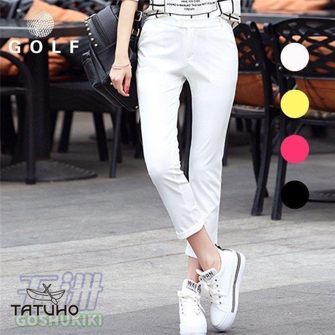 人気スポー新作 ストレッチ 大きいサイズ ゴルフ ロングパンツ レディース ゴルフウェア おしゃれ 新作モデル スポーツ 夏用 春夏 パンツ qhema Com