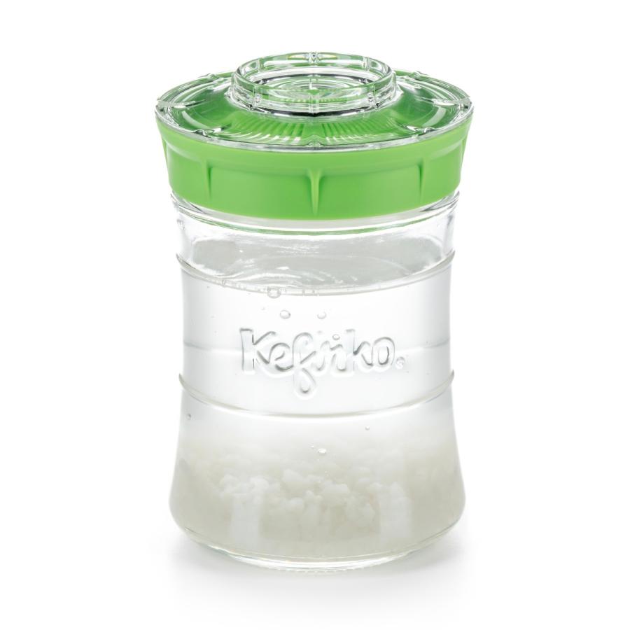 Kefirko ケフィアメーカー 848ml （グリーン） 発酵食品 ミルクケフィア ウォーターケフィア 乳酸菌 酵母 自家製 DIY BPAフリー ケフィルコ スプラウター | 