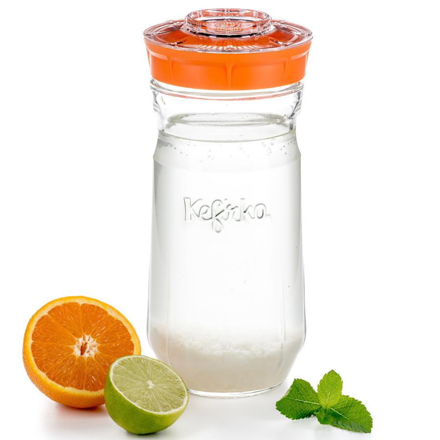 Kefirko ケフィアメーカー 1400ml （オレンジ） 発酵食品 ミルクケフィア ウォーターケフィア 乳酸菌 酵母 自家製 DIY BPAフリー ケフィルコ |  | 01