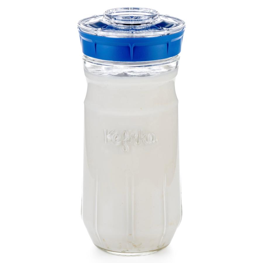 Kefirko ケフィアメーカー 1400ml （ブルー） 発酵食品 ミルクケフィア ウォーターケフィア 乳酸菌 酵母 自家製 DIY BPAフリー ケフィルコ | 