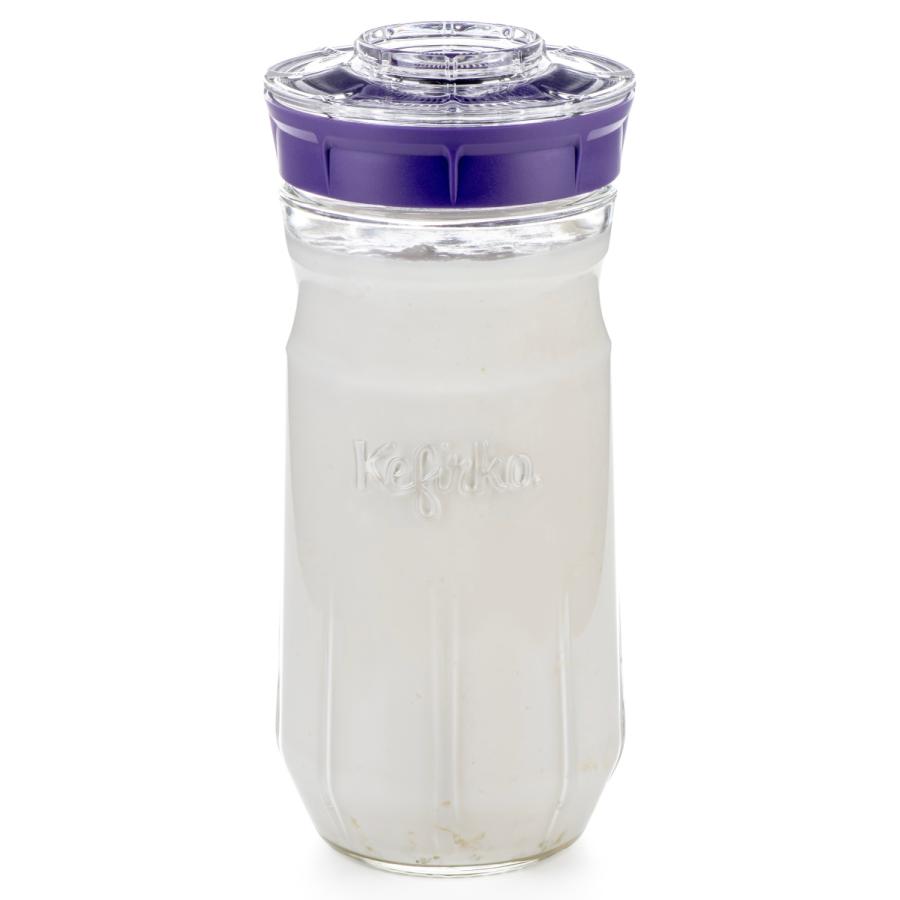 Kefirko ケフィアメーカー 1400ml （バイオレット） 発酵食品 ミルクケフィア ウォーターケフィア 乳酸菌 酵母 自家製 DIY BPAフリー ケフィルコ | 