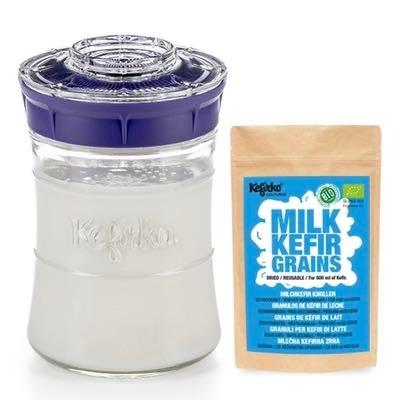 予約 ケフィアグレイン 乾燥 1g Kefirko ・スターターキット セット 848ml ミルクケフィア グレインズ 発酵食品 乳酸菌 酵母 プロバイオティクス 菌活 腸活 種菌 |  | 05