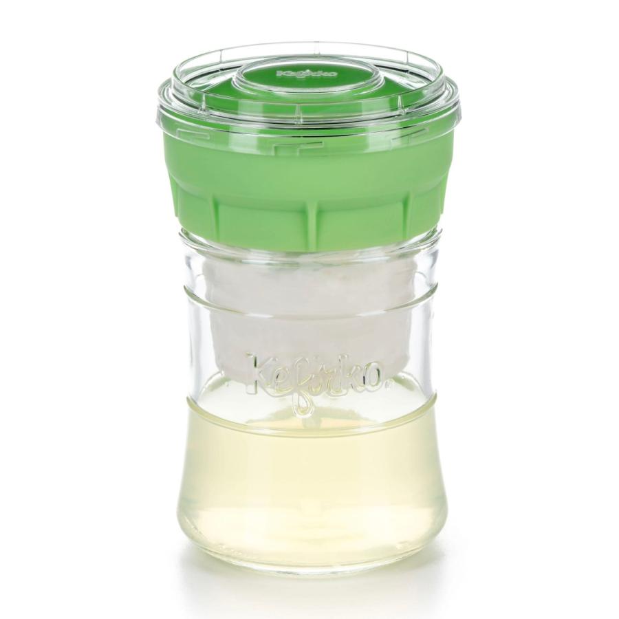 Kefirko チーズメーカー 848ml （グリーン） マスカルポーネ モッツアレラ 発酵食品 ミルクケフィア  乳酸菌 酵母 自家製 DIY BPAフリー ケフィルコ |  | 01