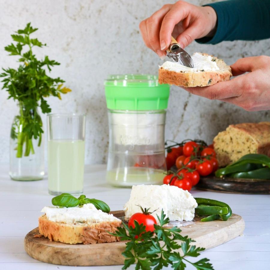 Kefirko チーズメーカー 848ml （グリーン） マスカルポーネ モッツアレラ 発酵食品 ミルクケフィア  乳酸菌 酵母 自家製 DIY BPAフリー ケフィルコ |  | 08