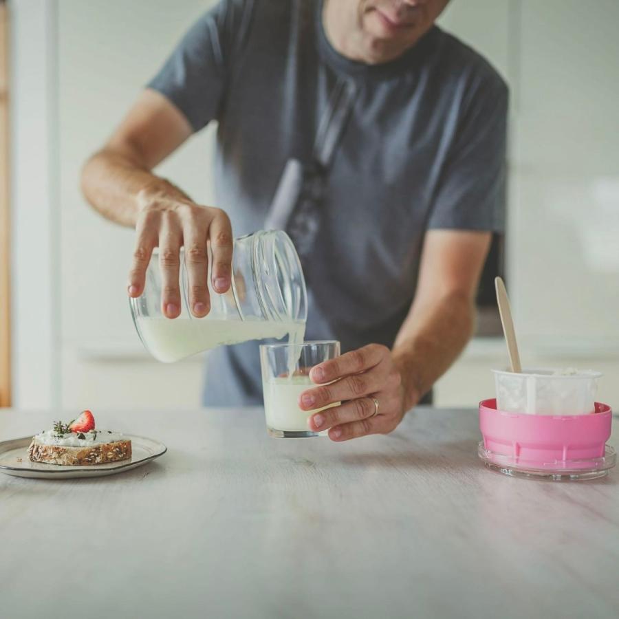 Kefirko チーズメーカー 848ml （グリーン） マスカルポーネ モッツアレラ 発酵食品 ミルクケフィア  乳酸菌 酵母 自家製 DIY BPAフリー ケフィルコ |  | 09