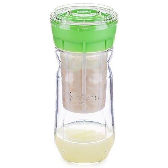 Kefirko チーズメーカー 1400ml （グリーン） マスカルポーネ モッツアレラ 発酵食品 ミルクケフィア  乳酸菌 酵母 自家製 DIY BPAフリー ケフィルコ | 