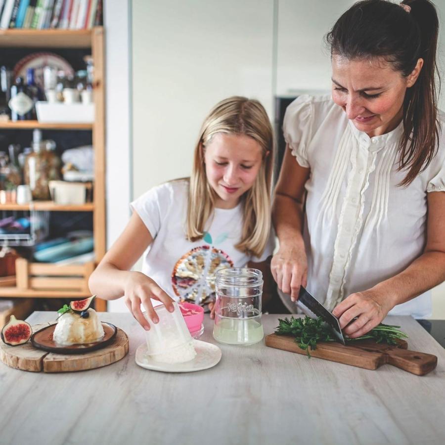 Kefirko チーズメーカー 1400ml （ピンク） マスカルポーネ モッツアレラ 発酵食品 ミルクケフィア  乳酸菌 酵母 自家製 DIY BPAフリー ケフィルコ |  | 11