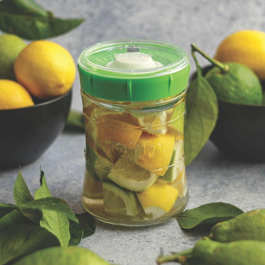 Kefirko ベジーファーメンター 848ml （レッド） ザワークラウト キムチ 漬物 常備菜  発酵食品 ケフィア  乳酸菌 酵母 自家製 DIY BPAフリー ケフィルコ |  | 12