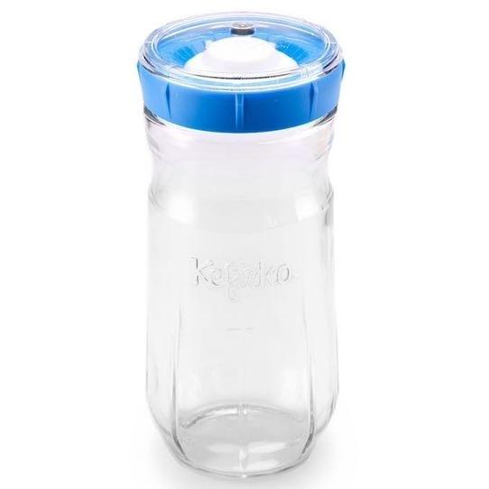 Kefirko ベジーファーメンター 1400ml （ブルー） ザワークラウト キムチ 漬物 常備菜  発酵食品 ケフィア  乳酸菌 酵母 自家製 DIY BPAフリー ケフィルコ | 