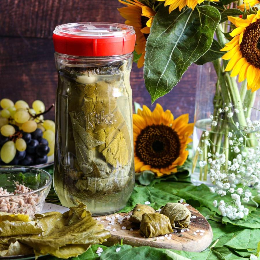 Kefirko ベジーファーメンター 1400ml （ブルー） ザワークラウト キムチ 漬物 常備菜  発酵食品 ケフィア  乳酸菌 酵母 自家製 DIY BPAフリー ケフィルコ |  | 10