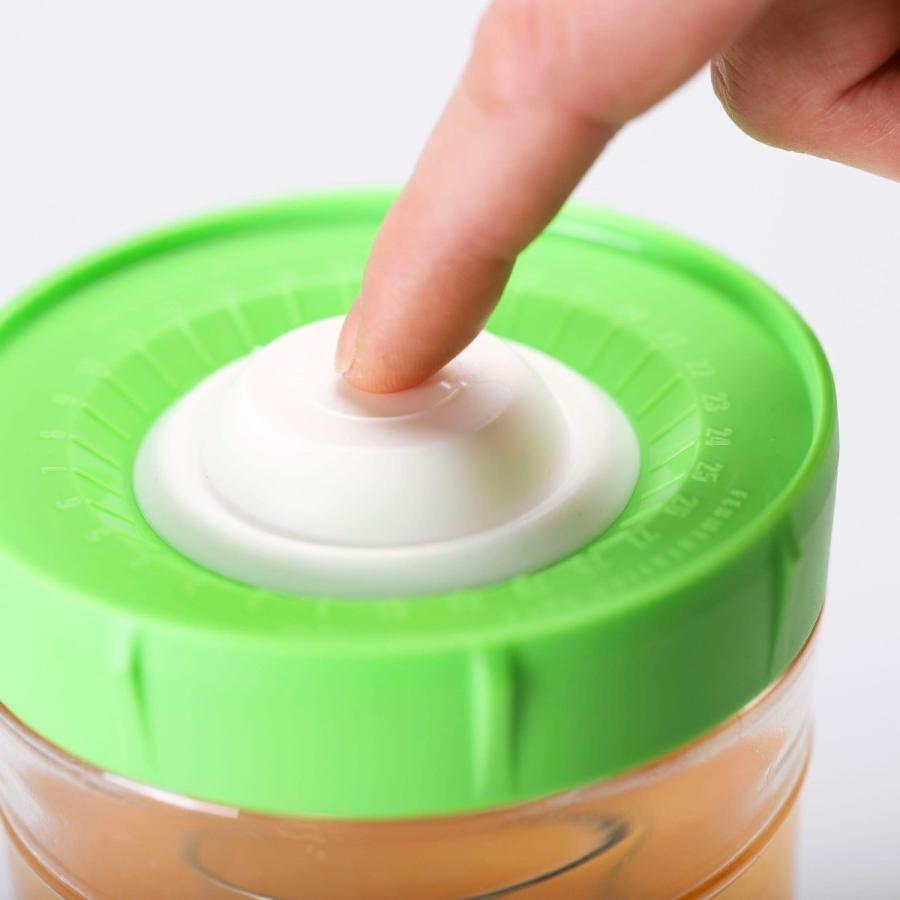 Kefirko ベジーファーメンター 1400ml （ブルー） ザワークラウト キムチ 漬物 常備菜  発酵食品 ケフィア  乳酸菌 酵母 自家製 DIY BPAフリー ケフィルコ |  | 06