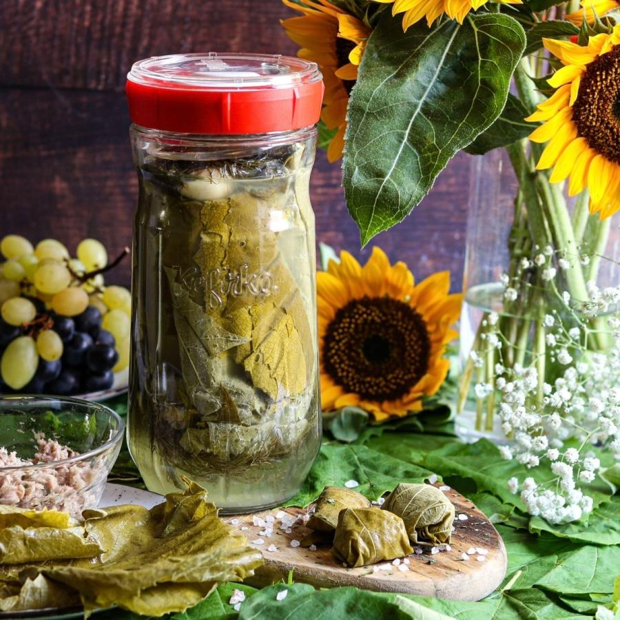 Kefirko ベジーファーメンター 1400ml （イエロー） ザワークラウト キムチ 漬物 常備菜  発酵食品 ケフィア  乳酸菌 酵母 自家製 DIY BPAフリー ケフィルコ |  | 10