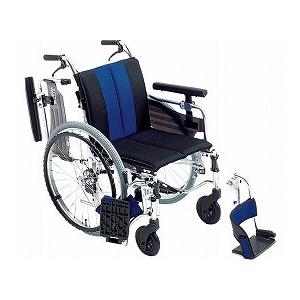 セミモジュール車いす MYU4-22　座幅40　グレー（W787） ミキ 非課税 　W0847
