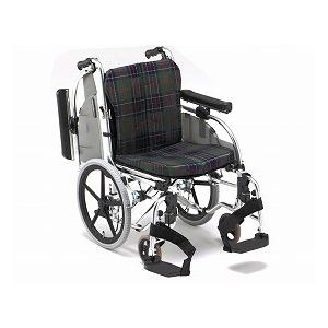 アルミ製モジュール車いす　介助タイプ AR-901　前座45　座幅38　H-51 松永製作所 非課税 　W1254