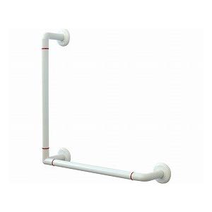 浴室オーダー手すり　インナーL型　前出65mm　 L芯寸　60×50cm CEM-4　 矢崎化工　R0660
