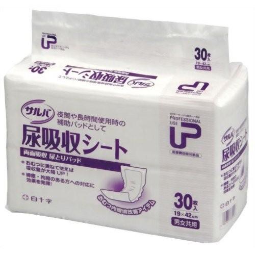 ロット＞P.U サルバ尿吸収シート (33049 30枚) 白十字 T0605 6個