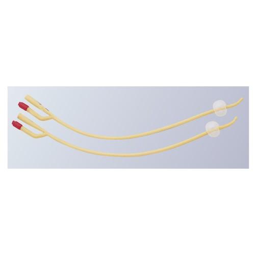 クイック出荷 ANGEL（エンゼル）　ラテックス2WAYチーマンバルーンカテーテル 白１２Ｆｒ５〜１０ｍｌ