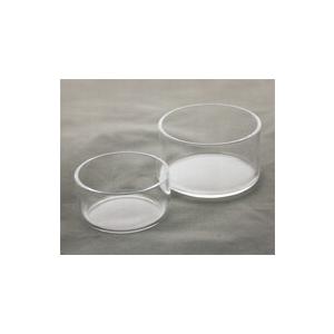 【メーカー直送品】【代引不可】合成石英結晶皿 60mL