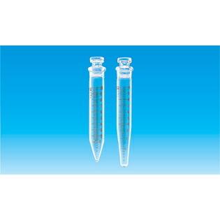 Fine透明共栓沈殿管 10mL目盛付 100H 10入