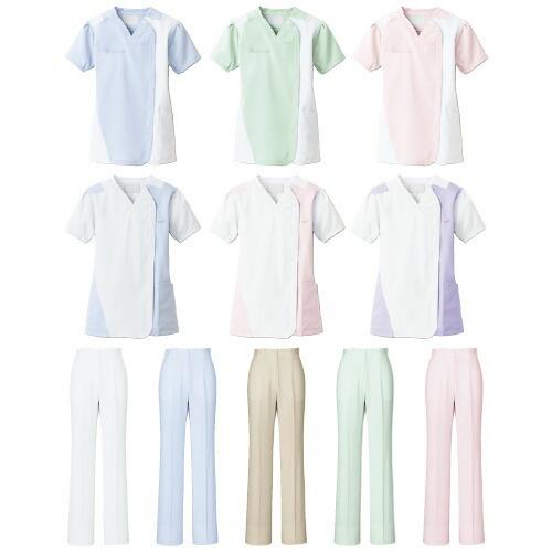 アイトス レディスシャーリングパンツ 862008-032 サイズ：3L カラー：モカ