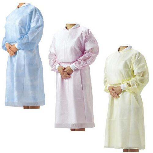 竹虎 アイソレーションガウン フェルラックNo.40 カラー：イエロー 入