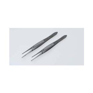 医療用ステンレスピンセット 日本製 眼科ピンセット 11.5cm 直無鈎 医療用ステンレス器具 メール便対応可能