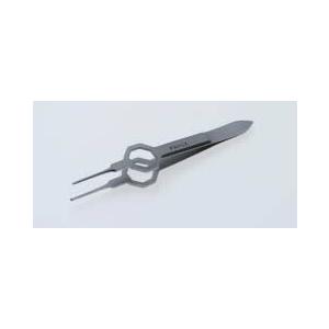 フォスター デリケートピンセット 8.5cm 有鈎 医療用ステンレス器具 メール便対応可能