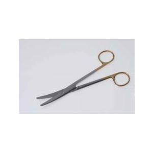 T/Cメーヨ剪刀 14.5cm 曲 医療用ステンレス器具 メール便対応可能