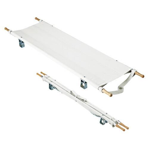 二ツ折担架（固定式） スチール７．０ｋｇ