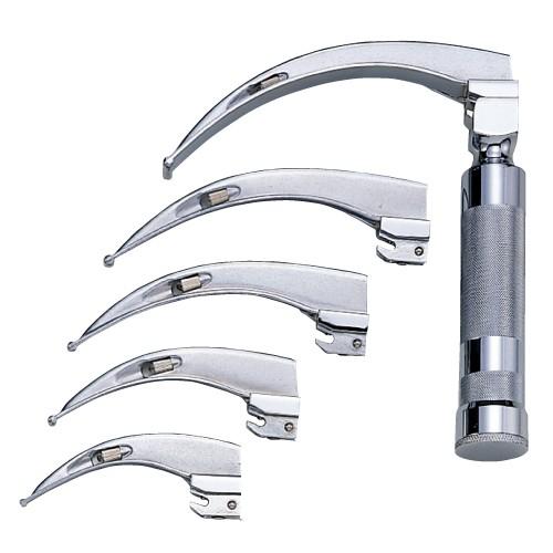 喉頭鏡（マッキントッシュ氏） Ｎｏ．３（大）１３０ｍｍ