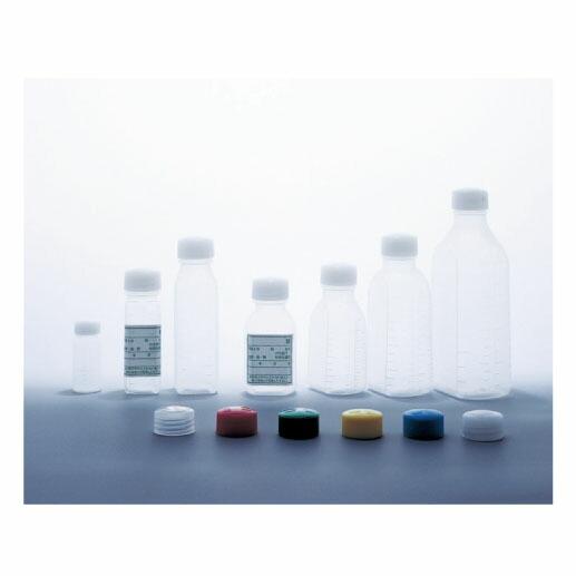 送料無料 投薬瓶 PP角 赤 ３０ｃｃ２０本×２５袋 滅菌済