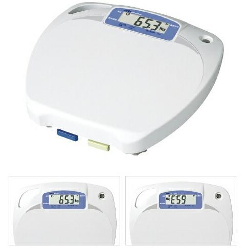 送料無料 デジタル体重計 ベッドサイドスケール（検定品） AD-6121A