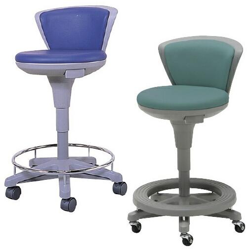 送料無料 ナースチェア ダークグレー MY-N3211