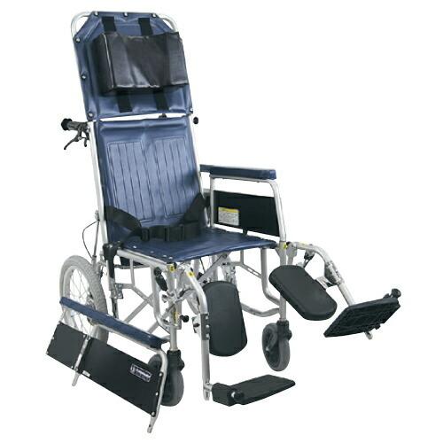 カワムラサイクル 介助型 リクライニング 車椅子 KPF16-40 カワムラ