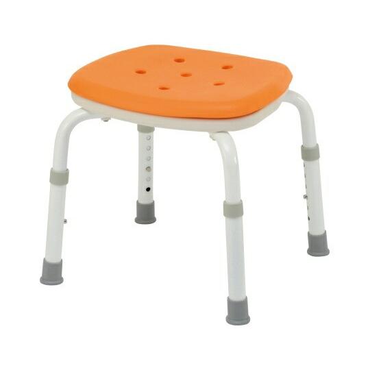 ユクリア シャワーチェアーコンパクトＮ PN-L41021D(オレンジ)