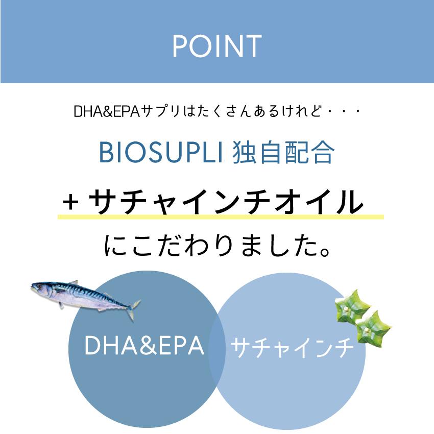 《6袋まとめ買い15%OFF》DHA\u0026EPA+サチャインチ 60粒×6袋| DHA EPA サプリ サチャインチ サプリメント サチャインチオイル 記憶力 子供の画像