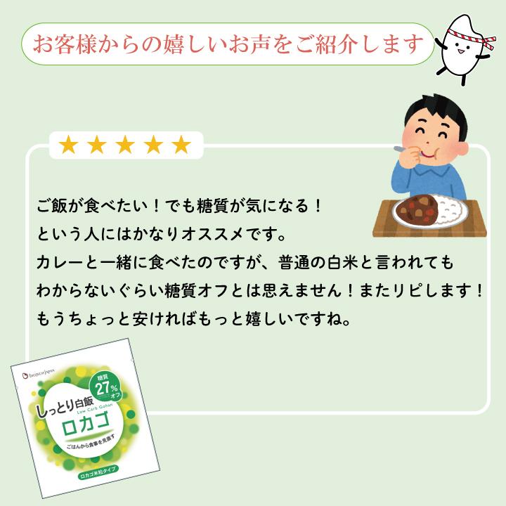 ロカゴ米粒 130g×20袋の商品画像 6