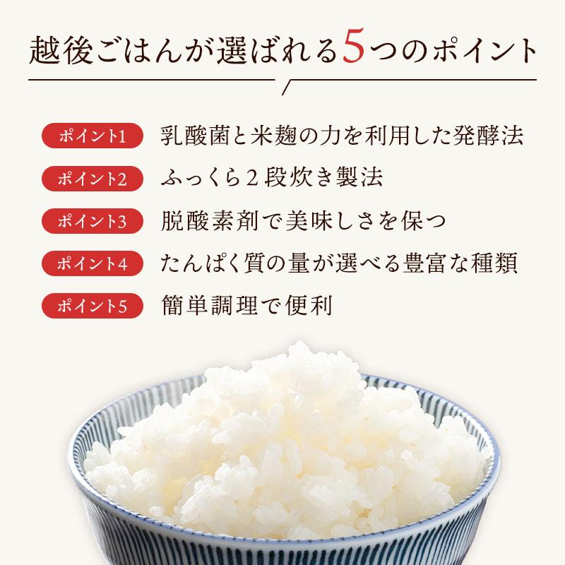 1/25越後ごはん大盛(200g×30個) 低タンパク たんぱく質調整食品 ごはん